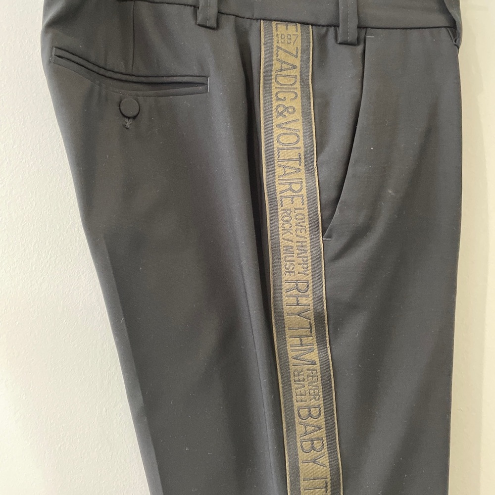 Zadig&Voltaire pants black women 38